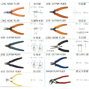 KT-250、KT-25... 電子專用鉗