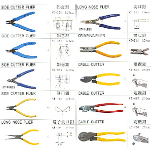 電子專用鉗(Pliers & Cutting Nippers)